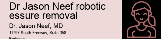 Dr Jason Neef robotic essure removal